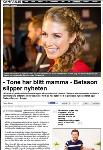 Faksimile frå Kampanje.com